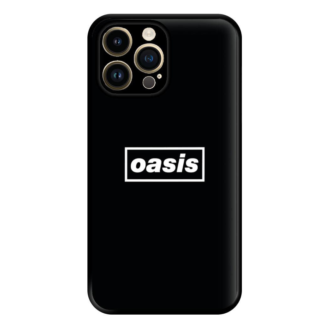 Band Name Black Phone Case for iPhone 14 Pro Max