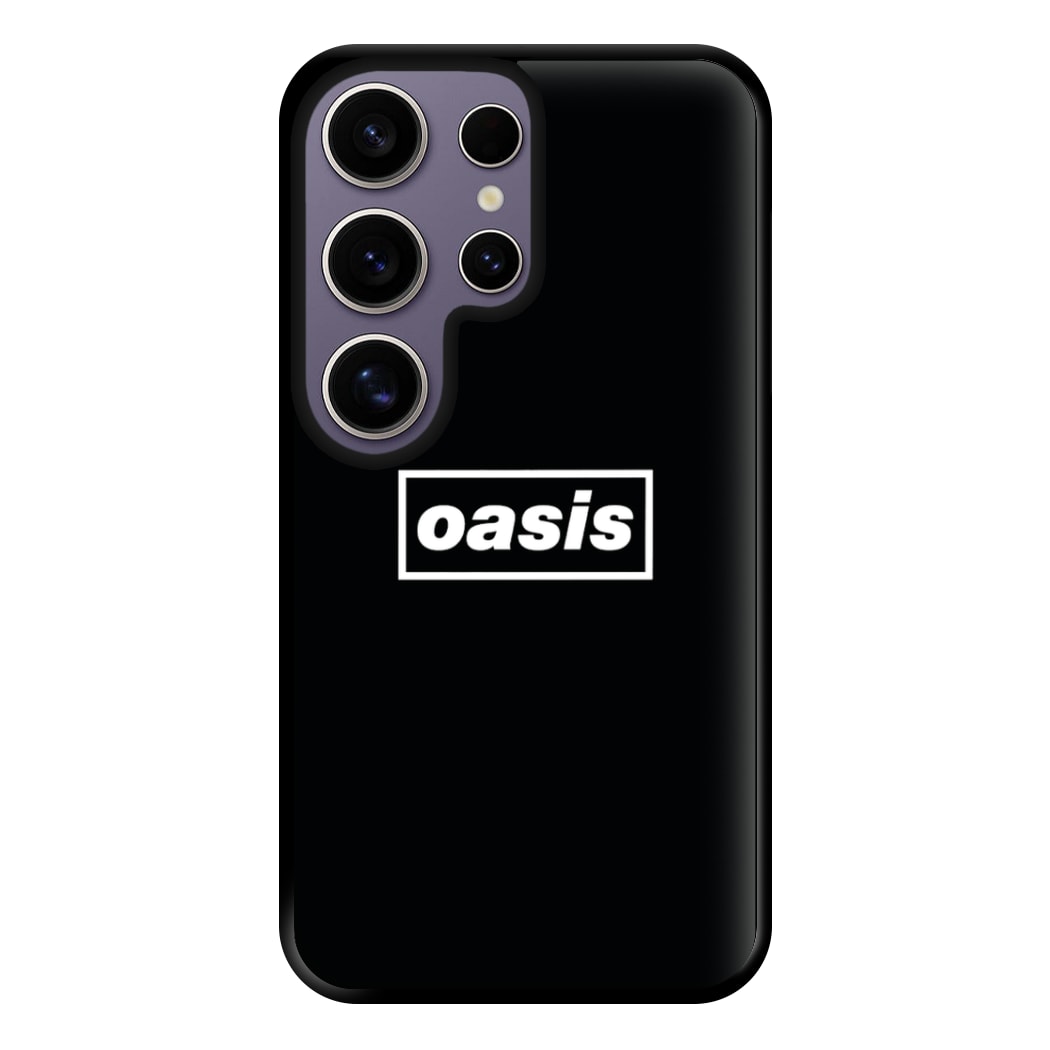 Band Name Black Phone Case for Galaxy S25 Ultra