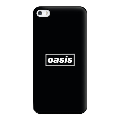 Band Name Black Phone Case for iPhone 5 / 5s / SE 2016