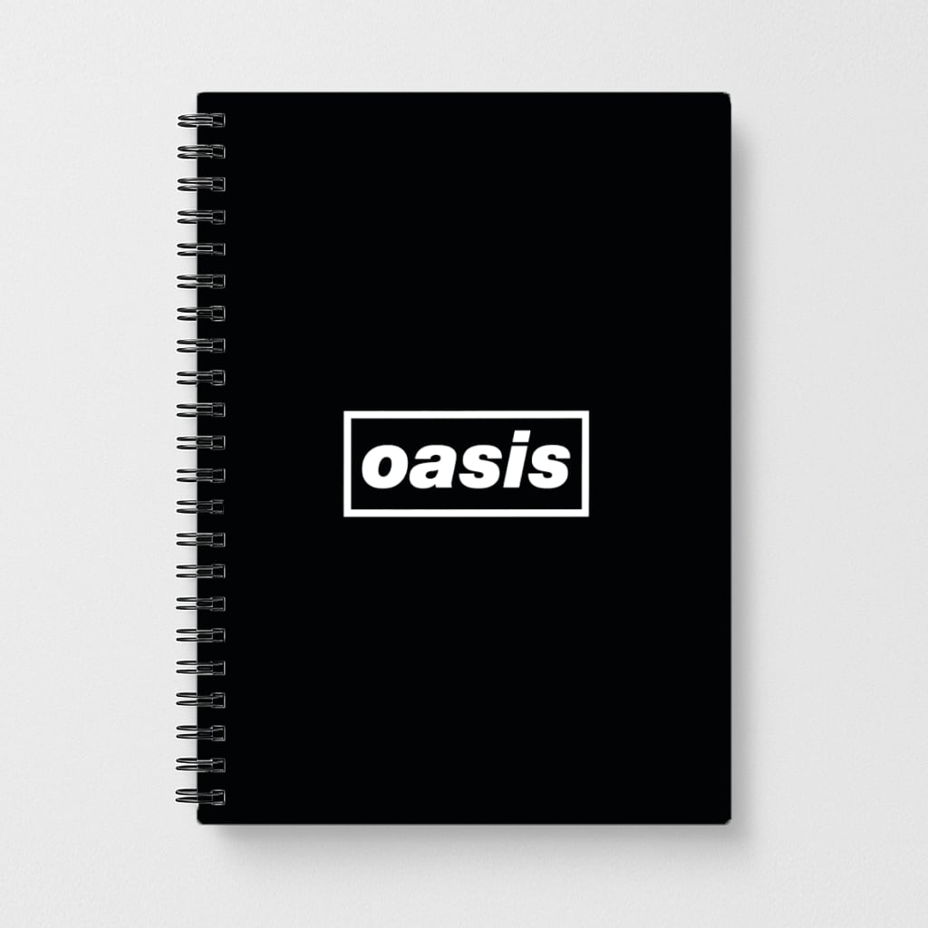 Band Name Black Notebook