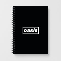 Band Name Black Notebook