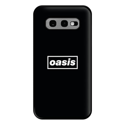 Band Name Black Phone Case for Galaxy S10e