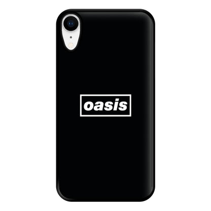 Band Name Black Phone Case for iPhone XR