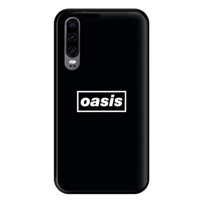 Band Name Black Phone Case for Huawei P30