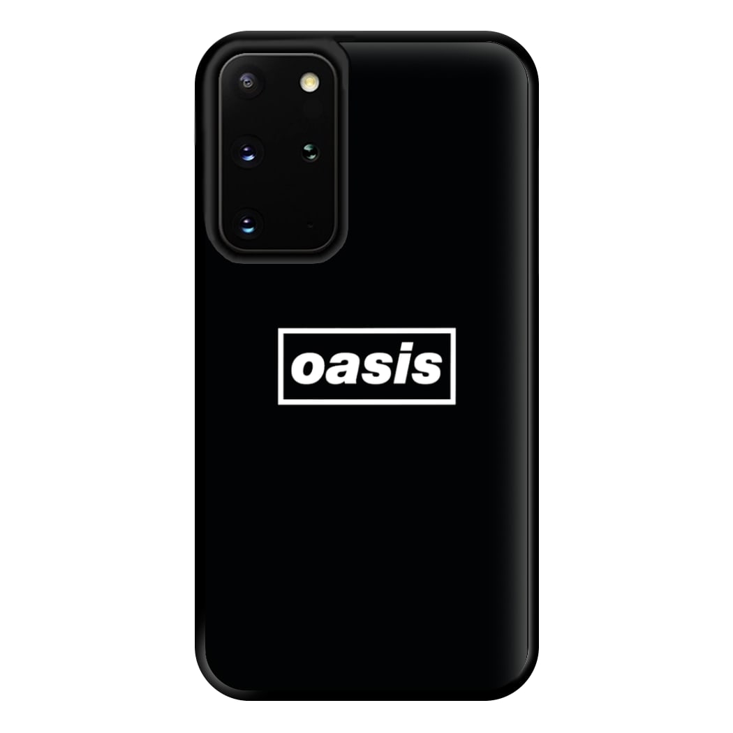 Band Name Black Phone Case for Galaxy S20 Plus