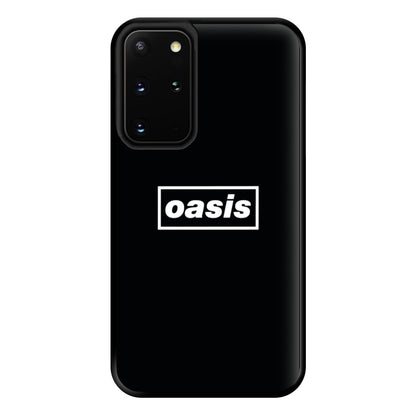 Band Name Black Phone Case for Galaxy S20 Plus