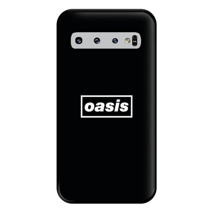 Band Name Black Phone Case for Galaxy S10 Plus