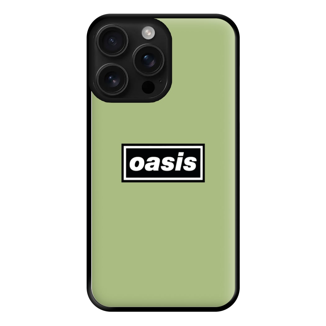 Band Name Green Phone Case