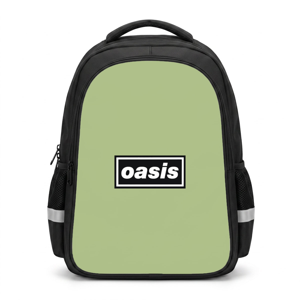 Band Name Green Backpack