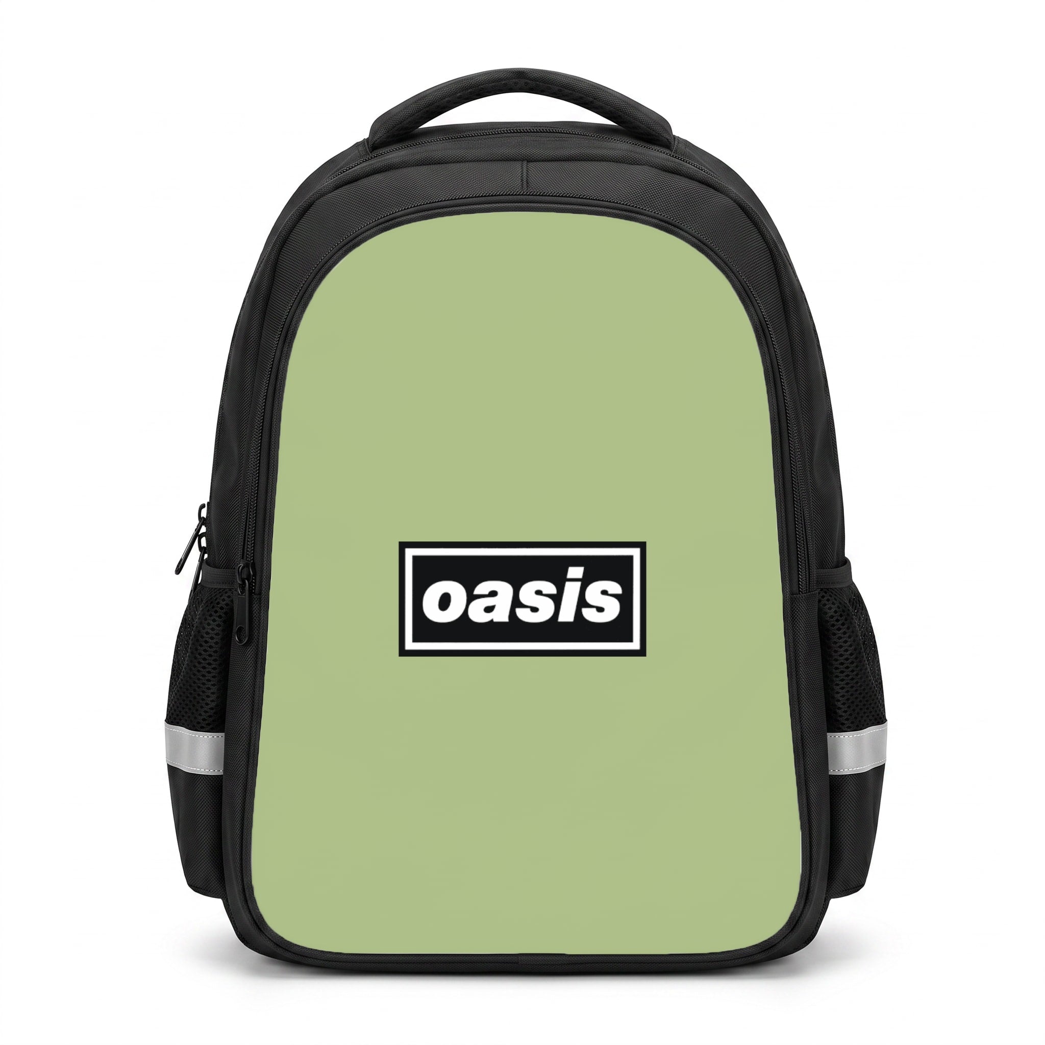 Band Name Green Backpack