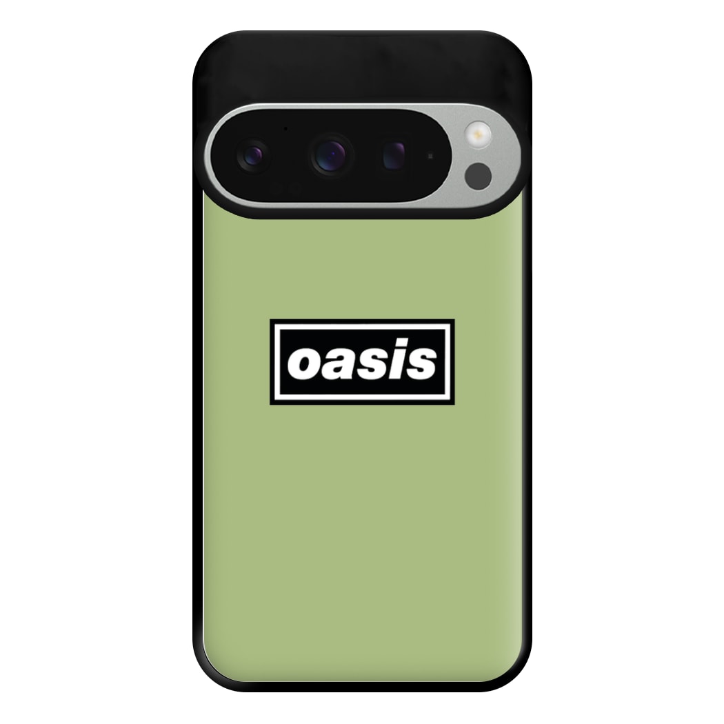 Band Name Green Phone Case for Google Pixel 9 Pro XL