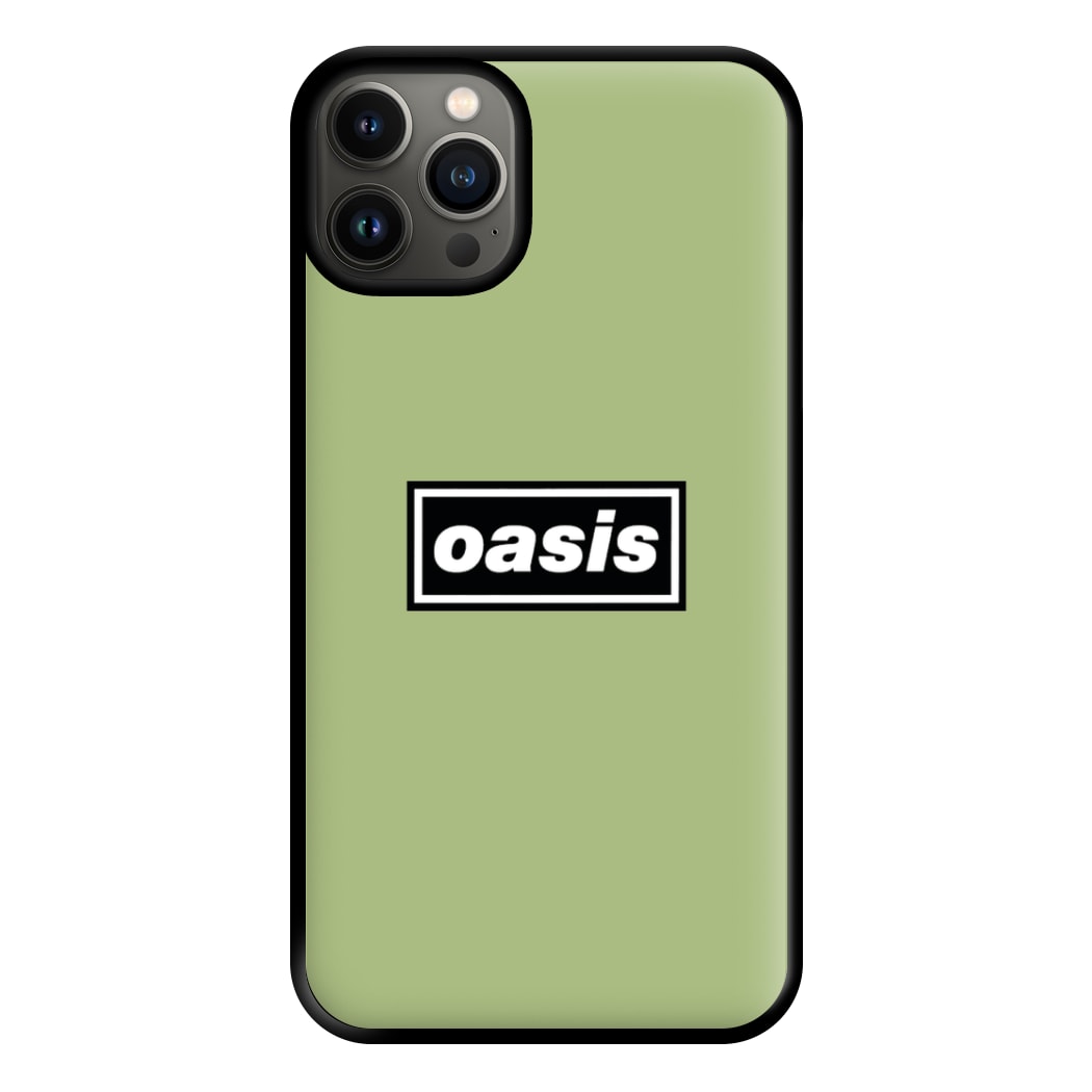 Band Name Green Phone Case for iPhone 13