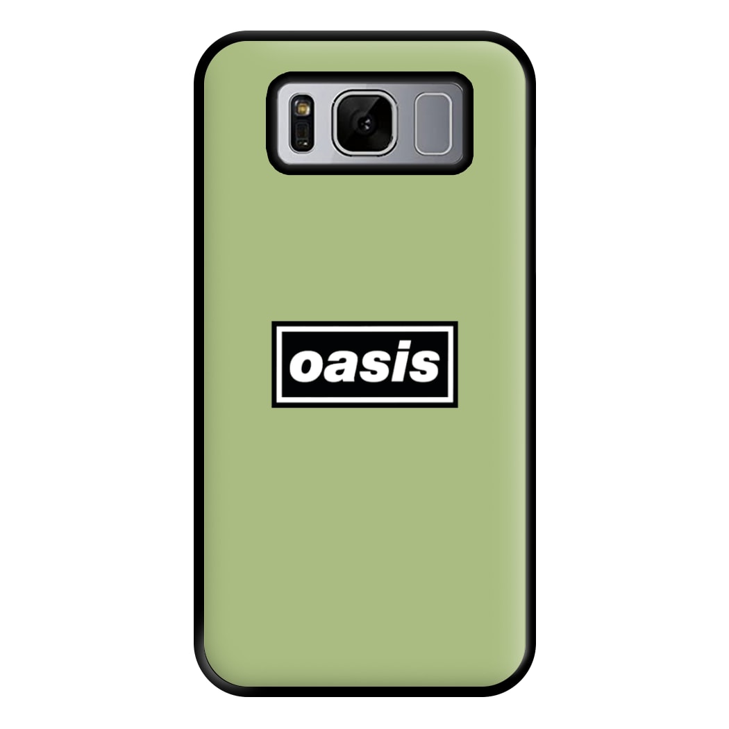 Band Name Green Phone Case for Galaxy S8 Plus