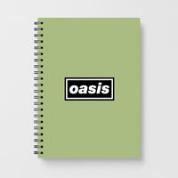 Band Name Green Notebook