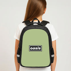 Band Name Green Backpack
