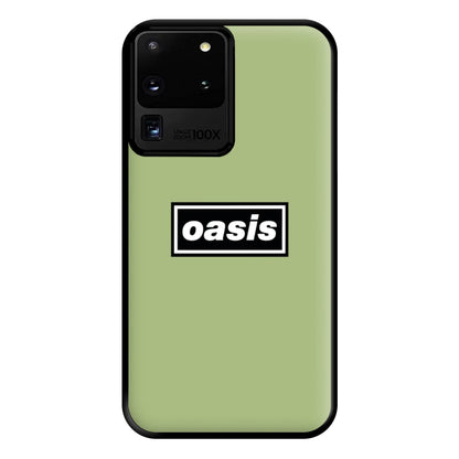 Band Name Green Phone Case for Galaxy S20 Ultra