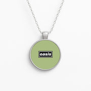 Band Name Green Necklace 1