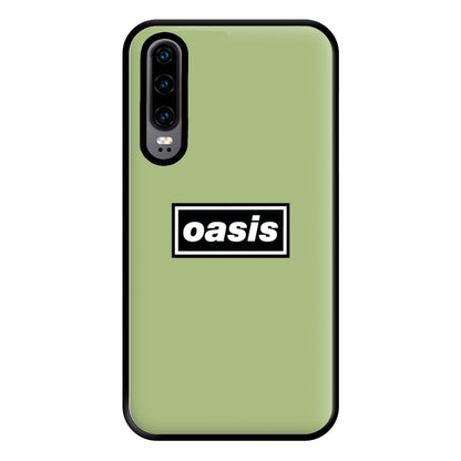 Band Name Green Phone Case for Huawei P30