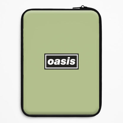 Band Name Green Universal Laptop Sleeve