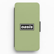 Band Name Green Flip / Wallet Phone Case 1