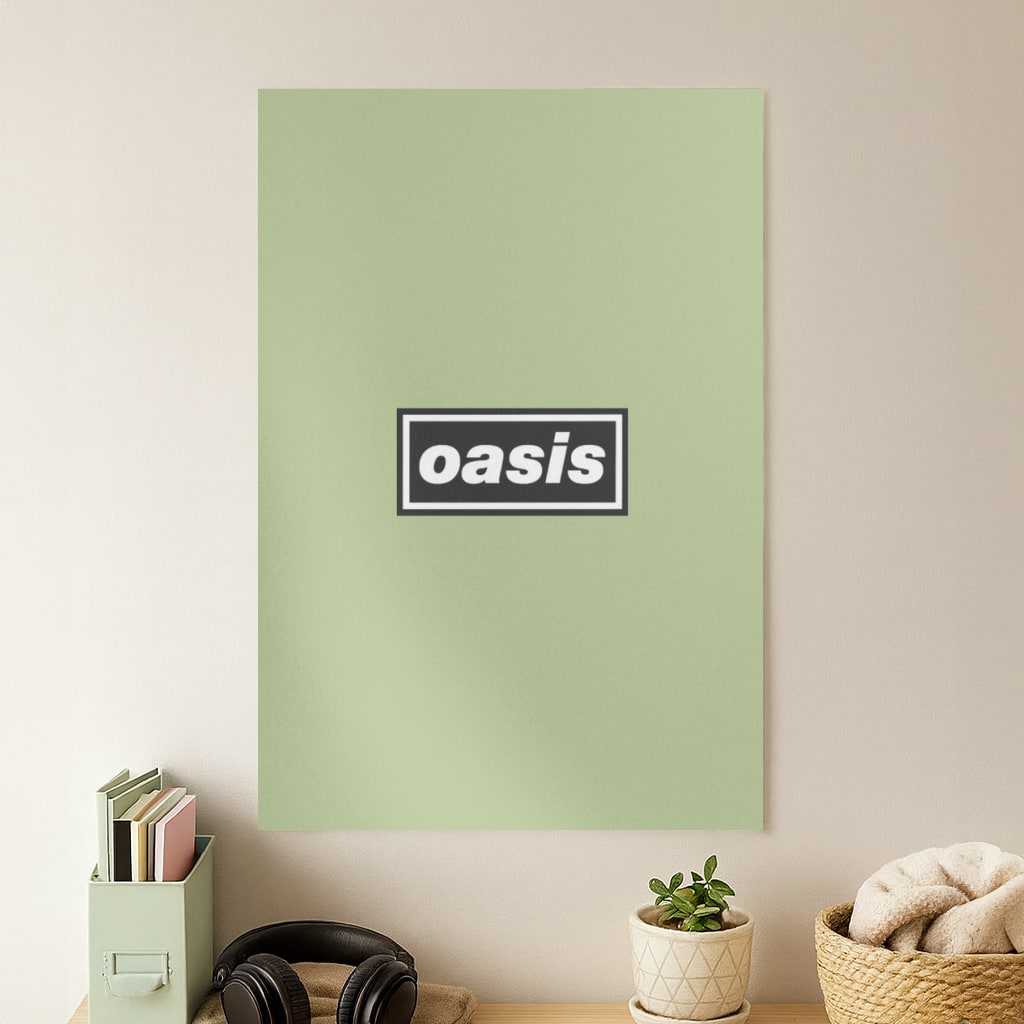 Band Name Green Poster