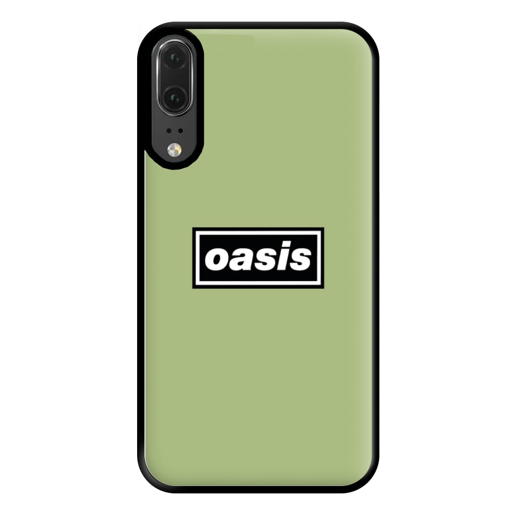 Band Name Green Phone Case for Huawei P20