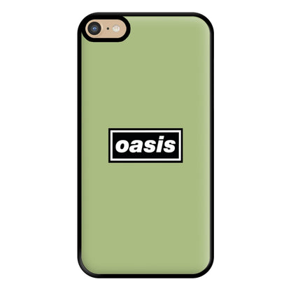 Band Name Green Phone Case for iPhone 6 Plus / 7 Plus / 8 Plus