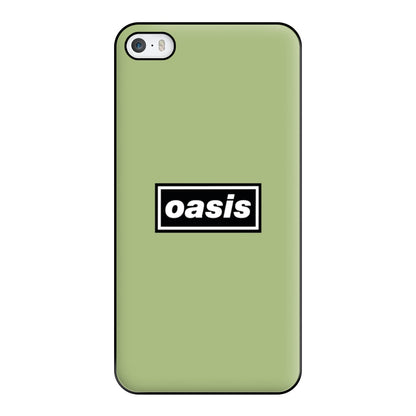 Band Name Green Phone Case for iPhone 5 / 5s / SE 2016