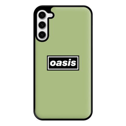 Band Name Green Phone Case for Galaxy S23 Plus