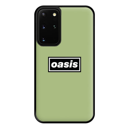 Band Name Green Phone Case for Galaxy S20 Plus