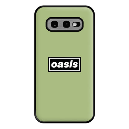 Band Name Green Phone Case for Galaxy S10e