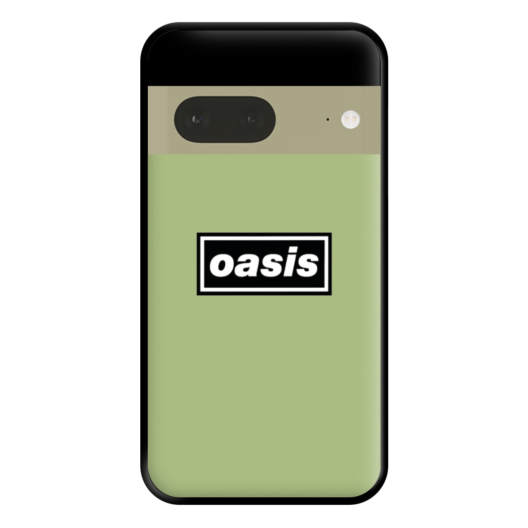 Band Name Green Phone Case for Google Pixel 7a