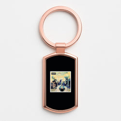 Definitely Maybe - Oasis Rose Gold Keyring