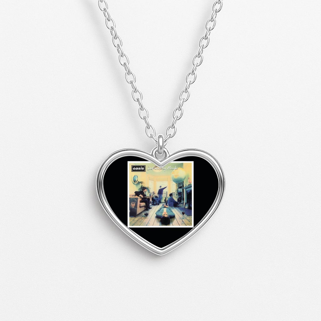 Definitely Maybe - Oasis Heart Necklace