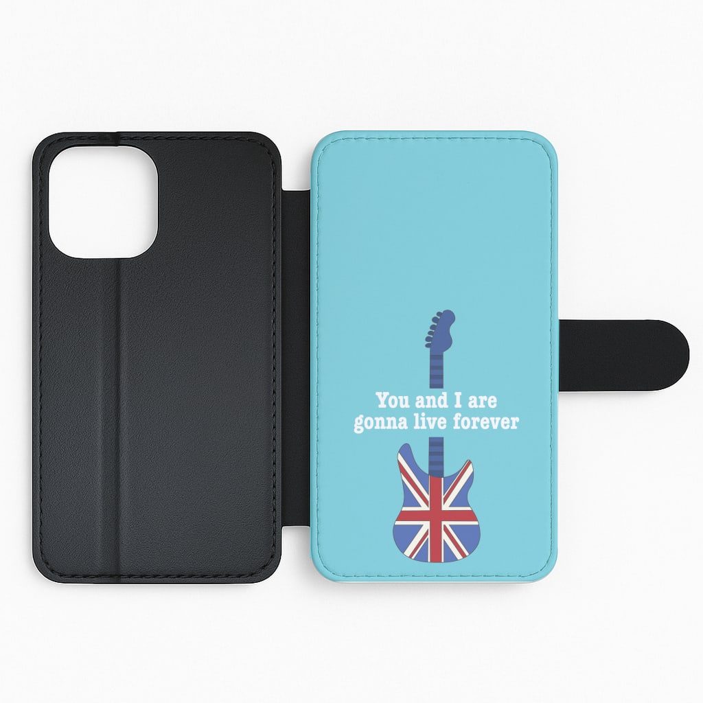 You And I Are Gonna Live Forever Flip Phone Case