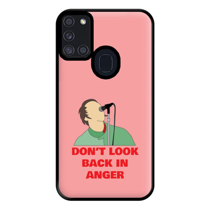 Don't Look Back In Anger Phone Case for Galaxy A21s