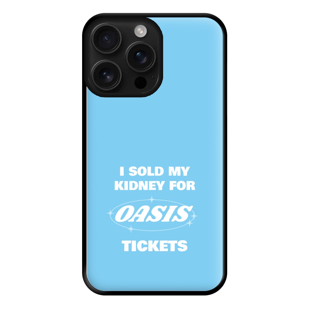 I Sold My Kidney For Tickets Phone Case