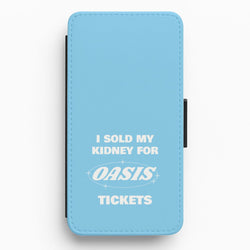 I Sold My Kidney For Tickets Flip / Wallet Phone Case