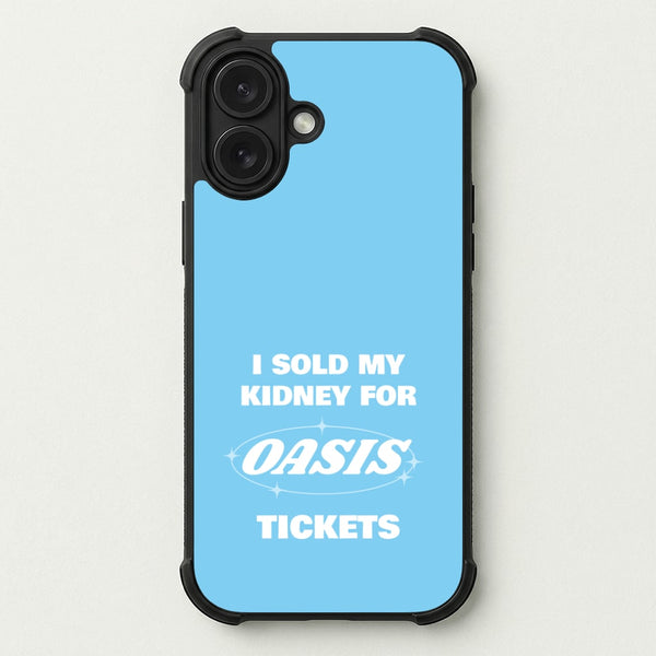 I Sold My Kidney For Tickets Phone Case — Bumper case