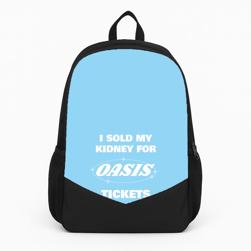 I Sold My Kidney For Tickets Large Backpack