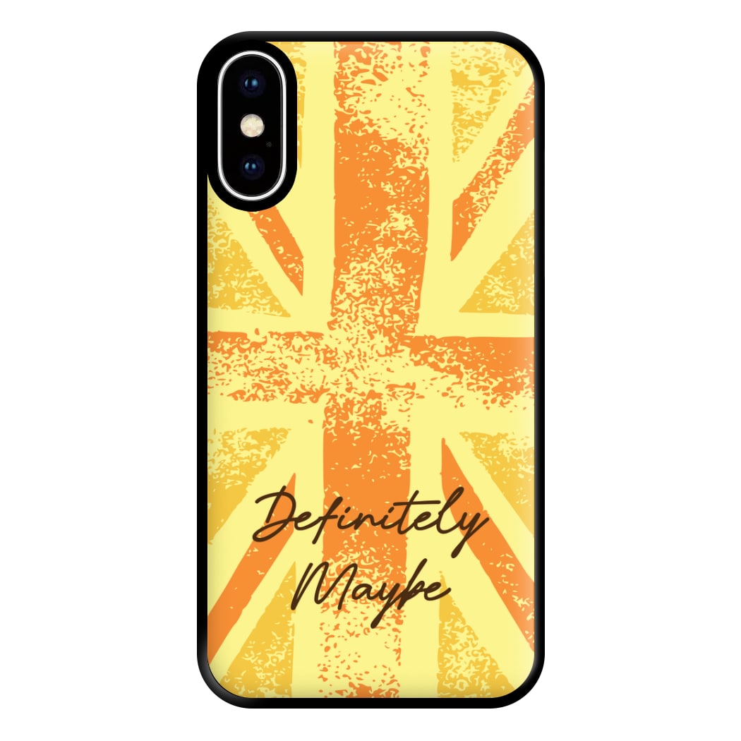 Definitely Maybe Phone Case for iPhone XS Max