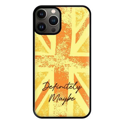 Definitely Maybe Phone Case for iPhone 13 Pro Max