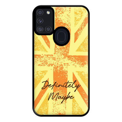 Definitely Maybe Phone Case for Galaxy A21s