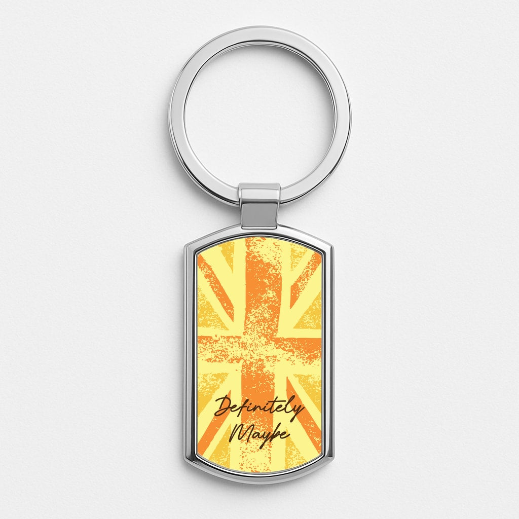 Definitely Maybe Luxury Keyring