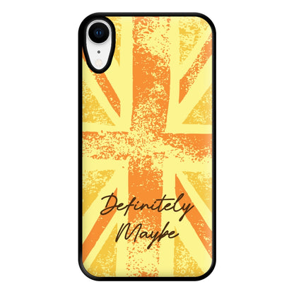 Definitely Maybe Phone Case for iPhone XR