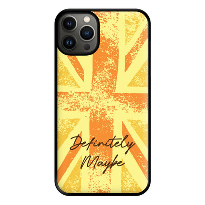 Definitely Maybe Phone Case for iPhone 13