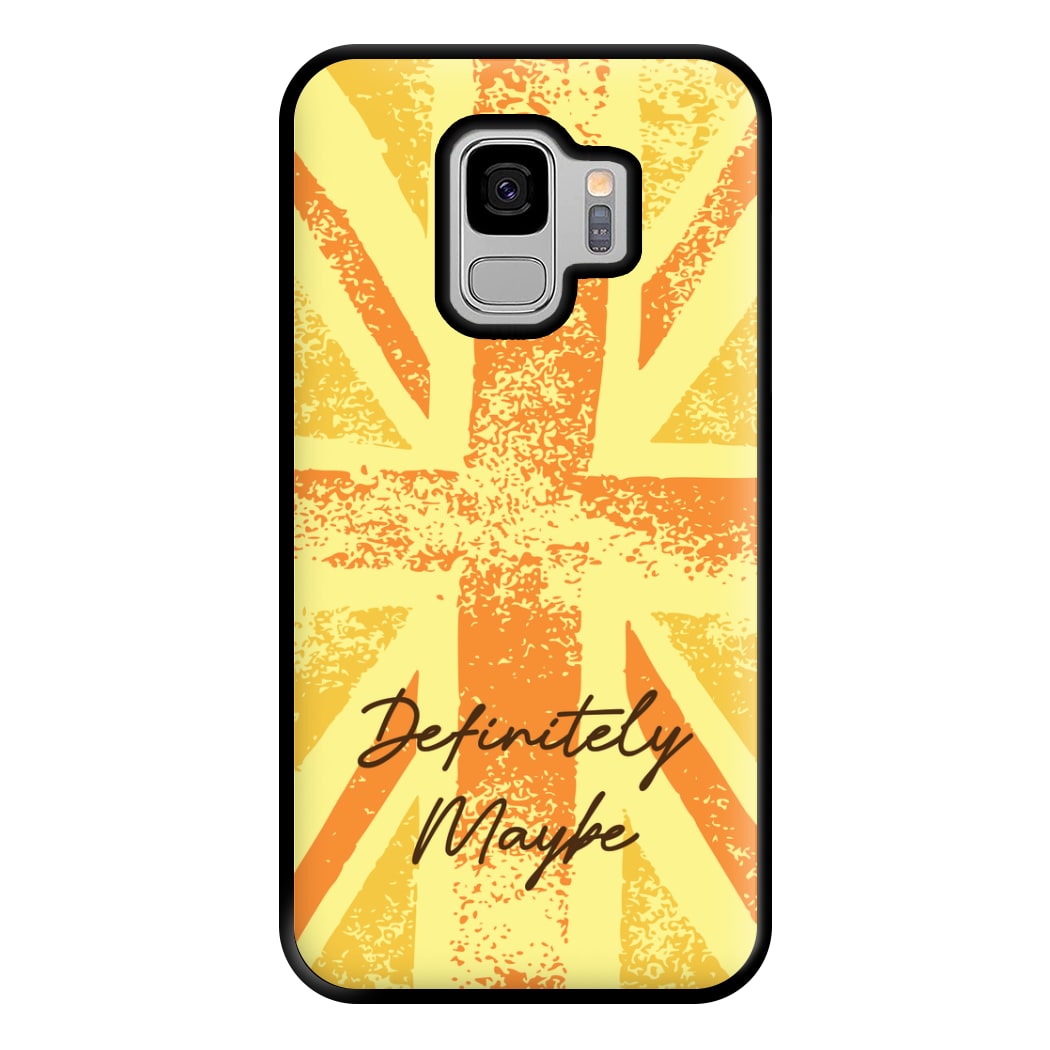 Definitely Maybe Phone Case for Galaxy S9 Plus