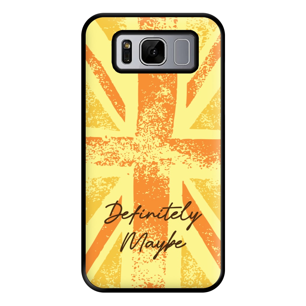 Definitely Maybe Phone Case for Galaxy S8 Plus