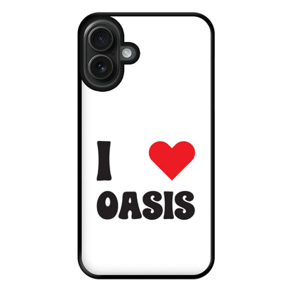 I Love  Phone Case for iPhone 16 Plus