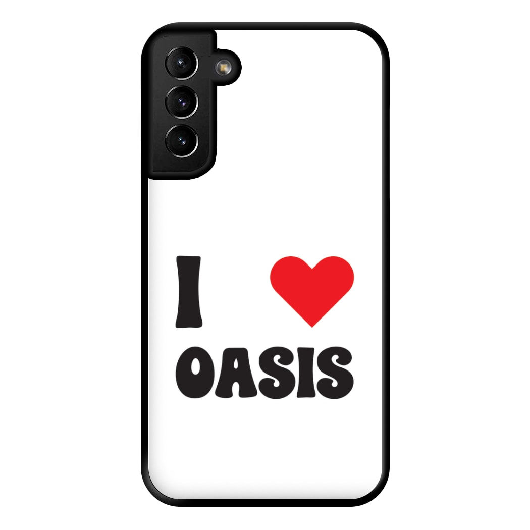 I Love  Phone Case for Galaxy S21 Plus